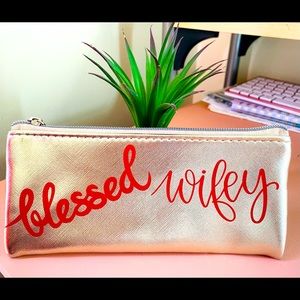 Blessed Wifey Everything Pouch